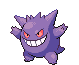 animated sprite of Gengar, the game it comes from is Pokemon Black 2 White 2